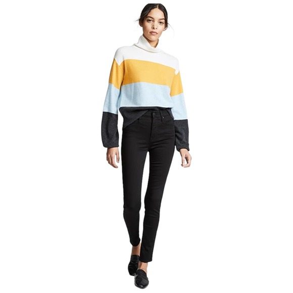 Madewell High Rise Skinny Skinny Carbondale B1799 Black Jeans 28 - Picture 10 of 12